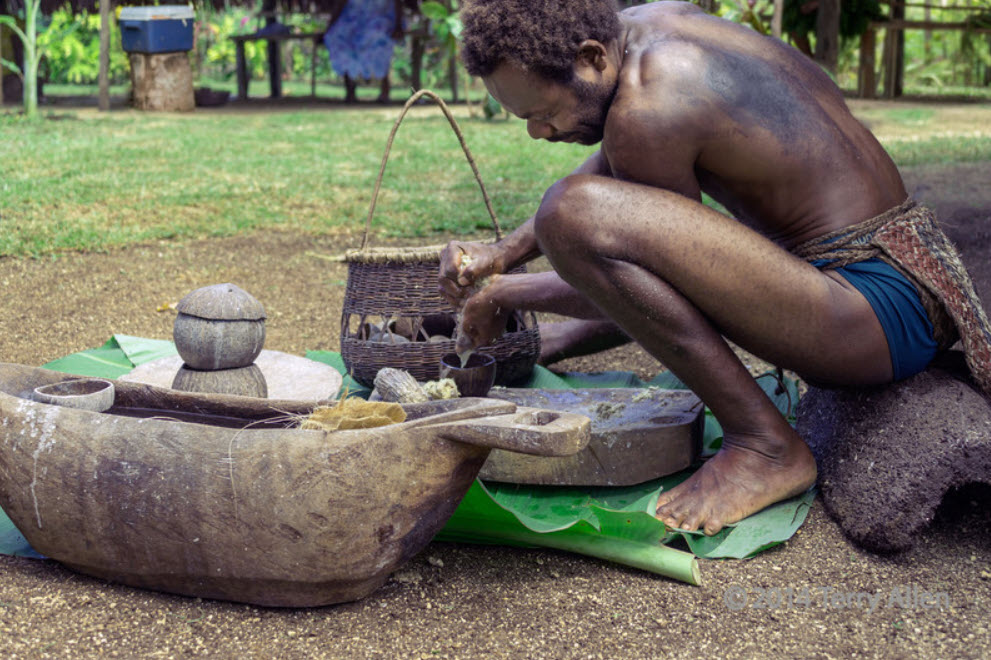 Lapita People Drinking Kava
